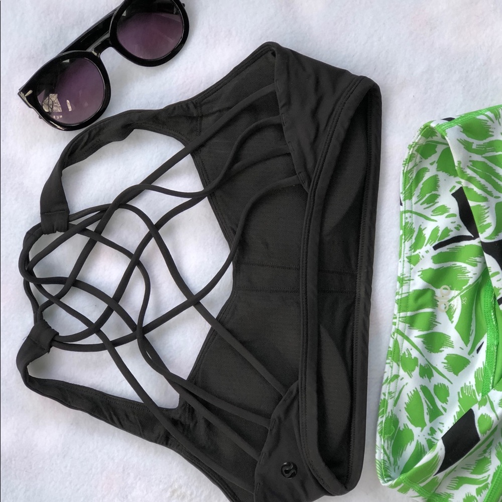 Black Lululemon Sports Bra